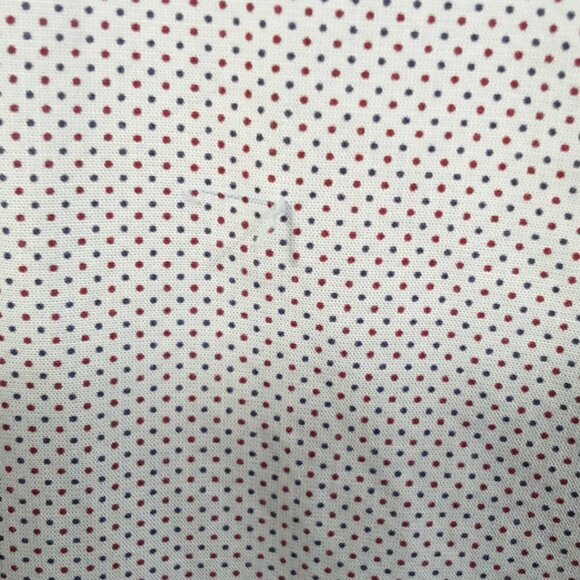 claiborne Men's Micro Dot Short Sleeve Button Down Shirt Size 2XL - Picture 5 of 7